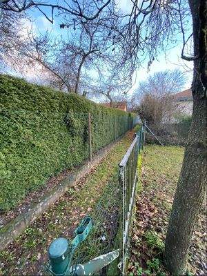 Rückwärtiger Weg zum Garten