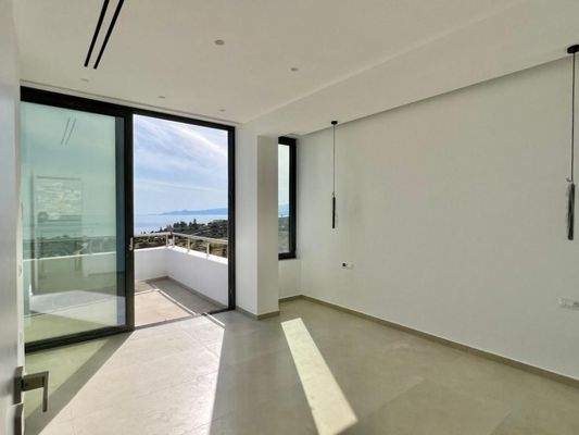 Kreta, Schisma Eloundas: Villa mit 3 Schlafzimmern und Pool bietet einen atemberaubenden Meerblick auf Elounda