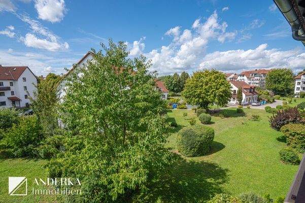 Aussicht Balkon / Gemeinschaftsgarten