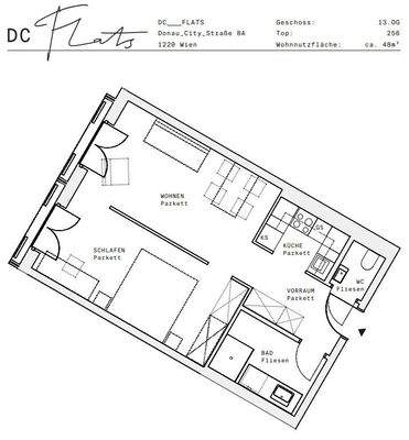 Plan_1220, Donau City S 8A_OG13_TOP 256