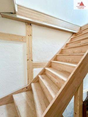 Aufgang ins Dachgeschoss