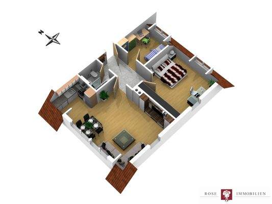 Grundriss (unverbindliche Illustration)