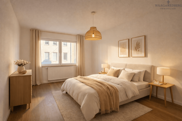 Schlafzimmer Visualisiert