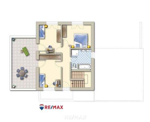 Grundriss Obergeschoß