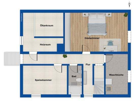 Grundriss Kellergeschoss