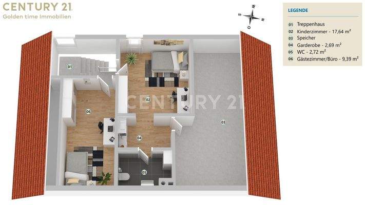 Wohnung Dachgeschoss