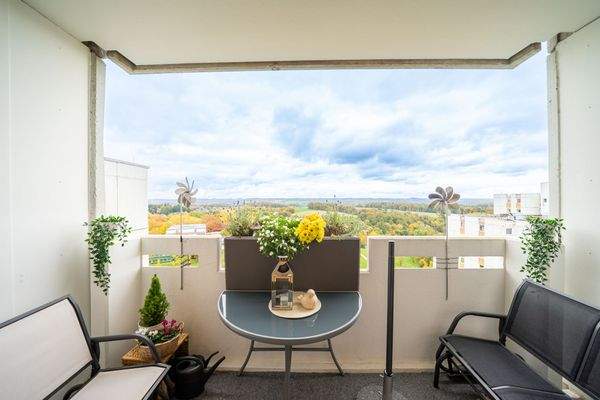 Fernblick von der Loggia