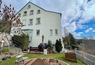 Hausansicht West mit Garten