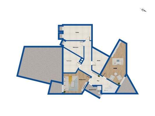 Grundriss Untergeschoss