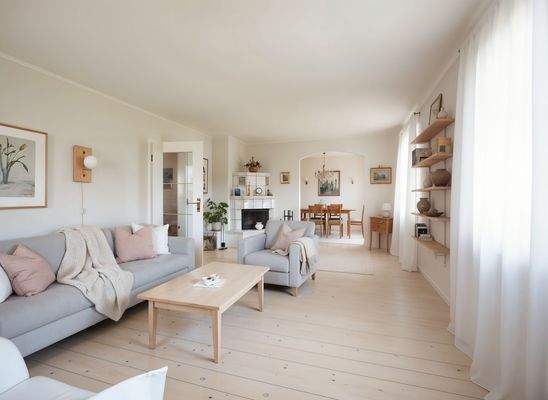 Wohnzimmer - (KI generiert)