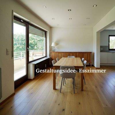 Visualisierung Esszi. + Küche