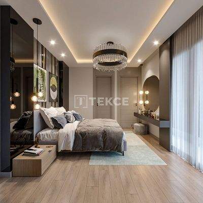 Newly-Built Flats Walking Distance of the Sea in Tömük Mersin