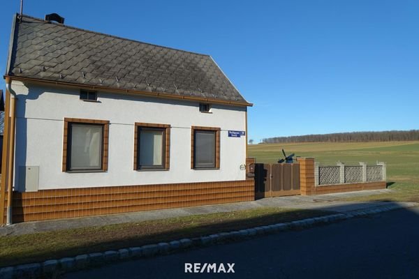 Ansicht von der Straße