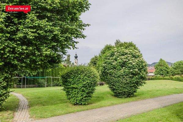 Der rießige Aussenbereich