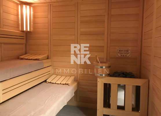 Sauna im Gemeinschaftsbereich