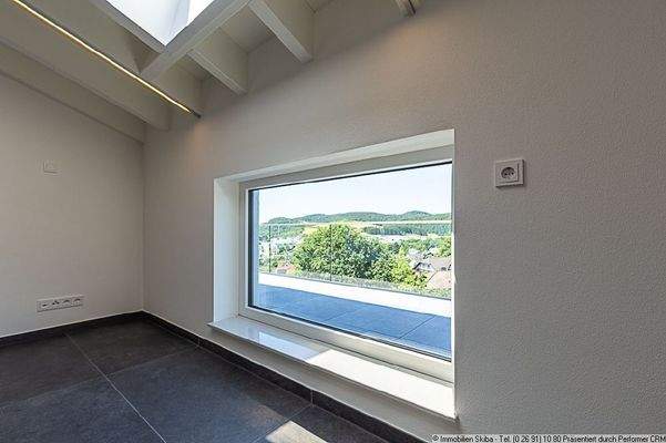 Blick aus dem Schlafzimmer 1