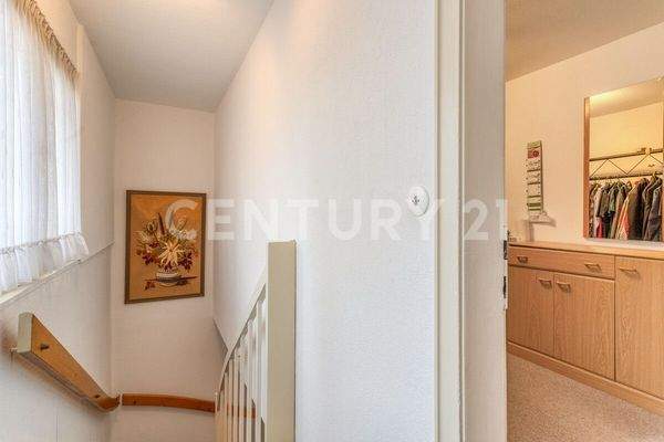 Eingang im Dachgeschoss