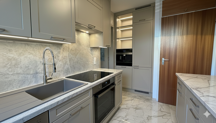 Muster-Küche mit KI erstellt