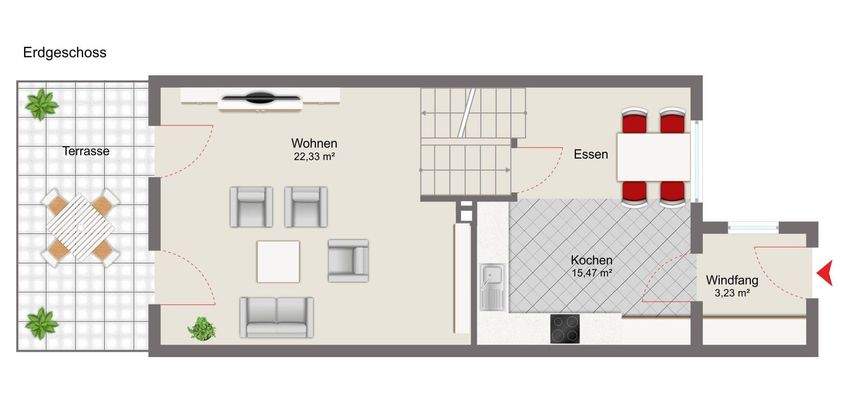 Grundriss Erdgeschoss