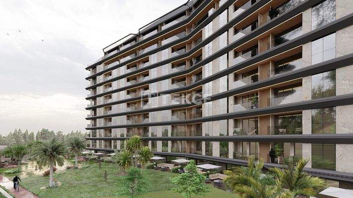 Apartments in a Luxury Project 200 M from the Sea in Antalya Lara