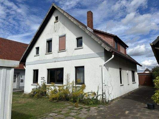 Der Blick von der Auffahrt