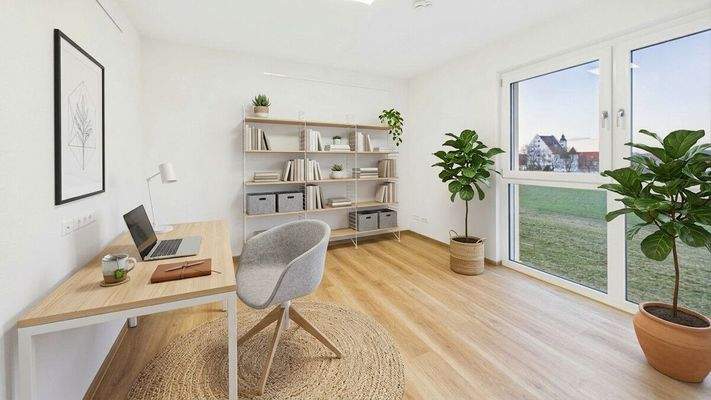 Kinderzimmer/Büro (Möbel Visualisierung)