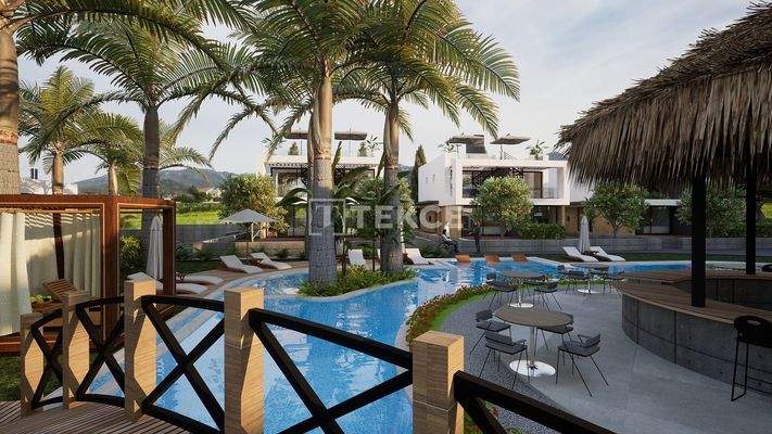 Semi-Detached Villas in Gazimağusa Tatlısu Steps From the Sea