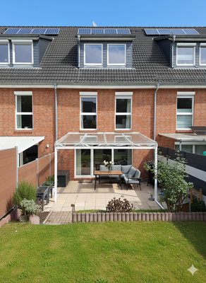 Garten,- und Terrassenansicht 