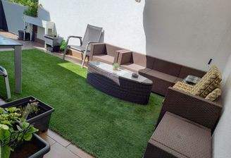 Balkonterrasse Hauptwohnung