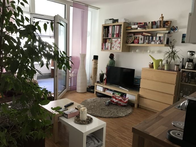 Einzigartiges helles Einzimmerapartment in Söflingen
