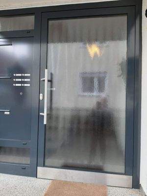 Sanierter Eingangsbereich