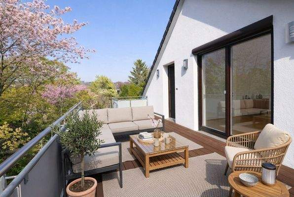 Visualisierung Terrasse