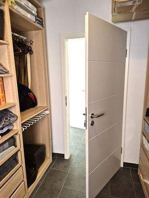 begehbarer Kleiderschrank