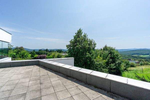 Terrasse mit Panoramablick
