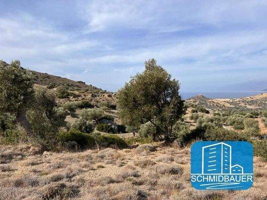 Kreta, Triopetra: Atemberaubendes Grundstück mit Baugenehmigung zu verkaufen