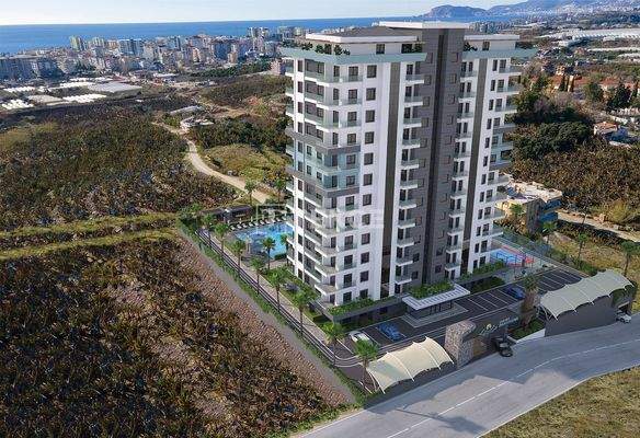 Centrally Located Apartment Near the Beach in Mahmutlar, Alanya