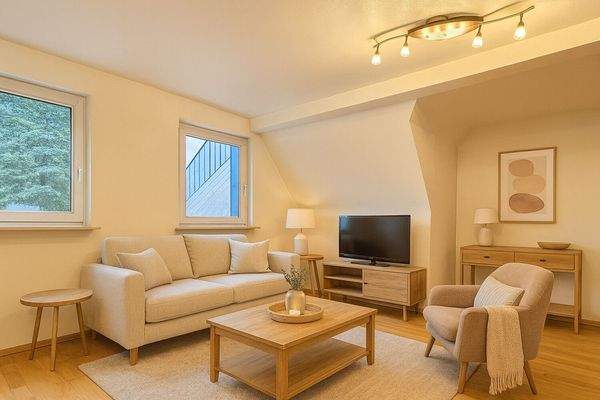 Wohnzimmer DG - Visualisierung