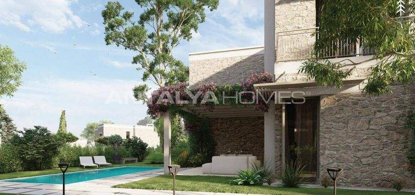 3 and 4-Bedroom Villas with Private Pools in Bodrum Torba