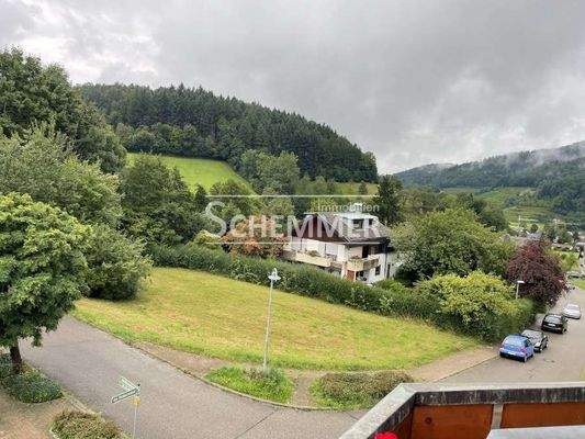 Dachgeschoss Blick vom Balkon