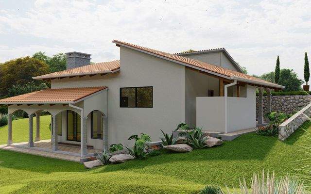 Ansicht Kolonialhaus