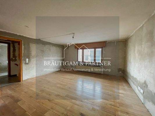 Wohnbereich zu tapezieren