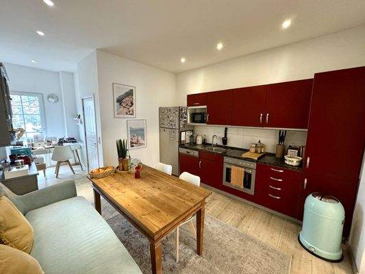 Offene Küche 2-Zimmerwohnung