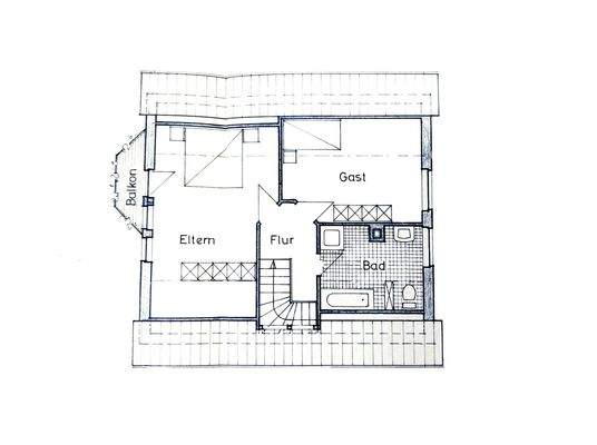 Grundriss Obergeschoss