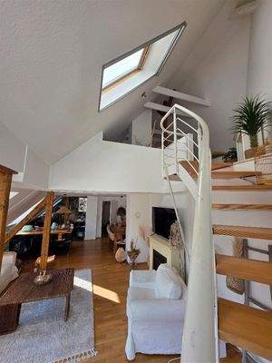 Aufgang zum oberen Bereich   