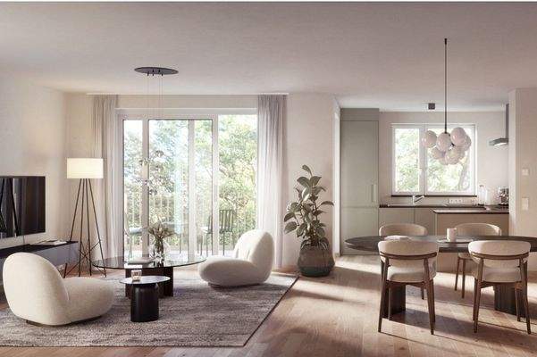 Urban Asset - Wohn- und Schlafzimmer