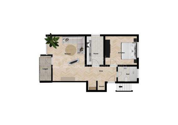 4900 Grundriss Wohnung 2