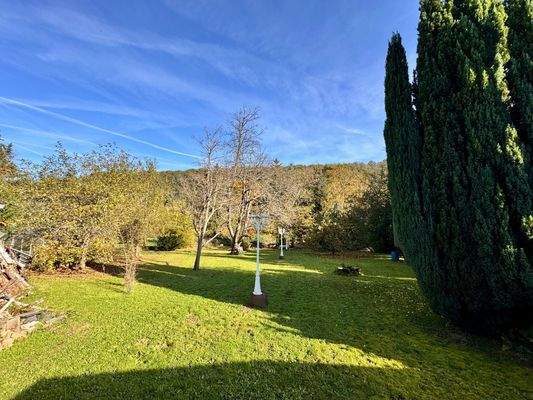 hinter Gartenbereich