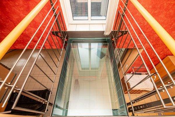 OG Glasübergang Dachterrasse 