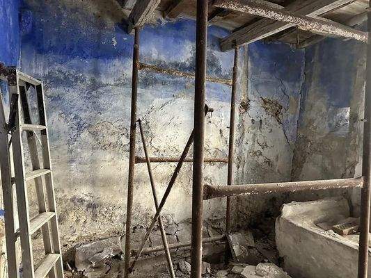 Kreta, Rethymno: 3-stöckiges Gebäude zur Renovierung in der Altstadt zu verkaufen