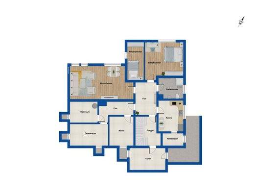 Grundriss Untergeschoss